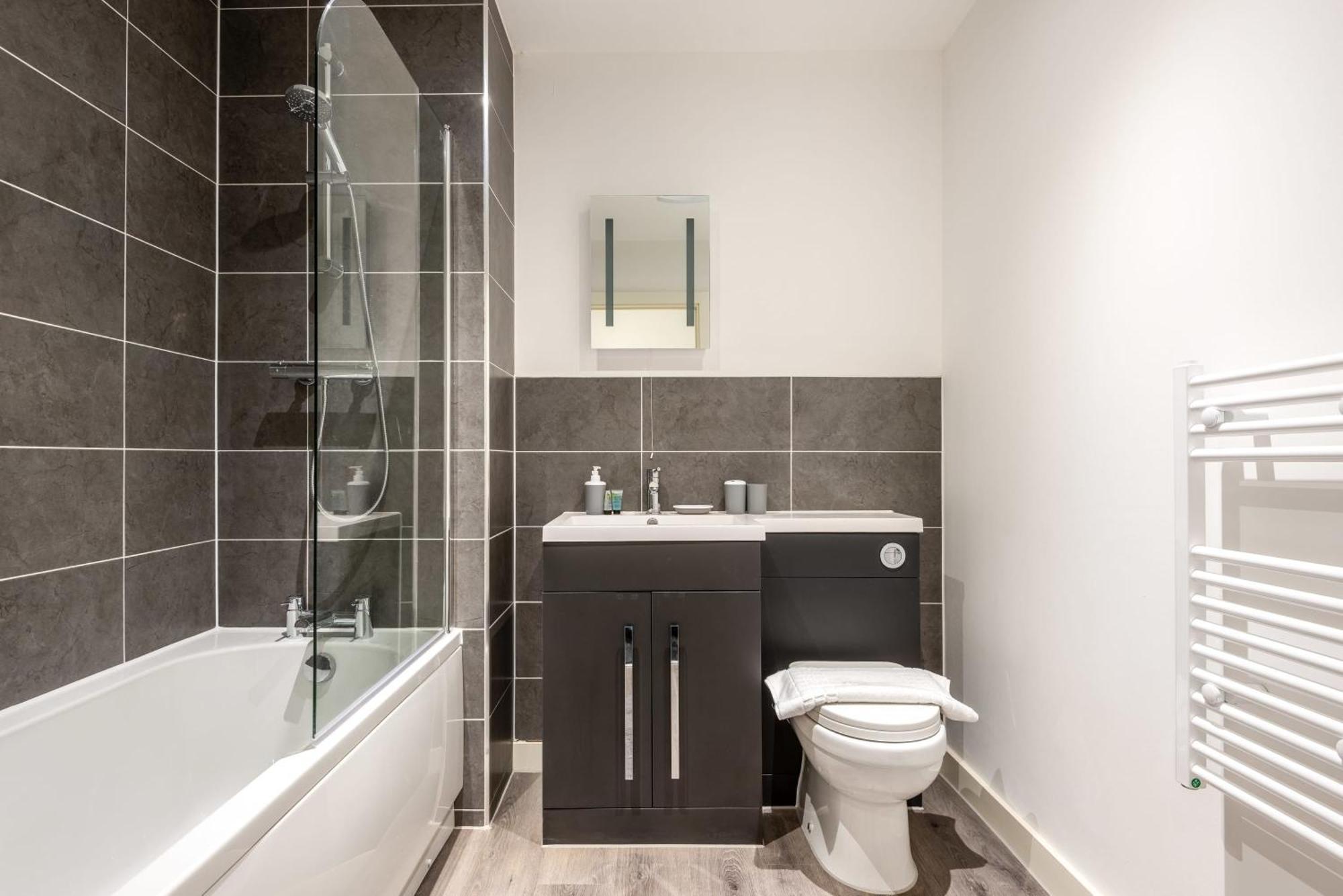 Contemporary 1 Bed Central Rotherham Studio Kültér fotó