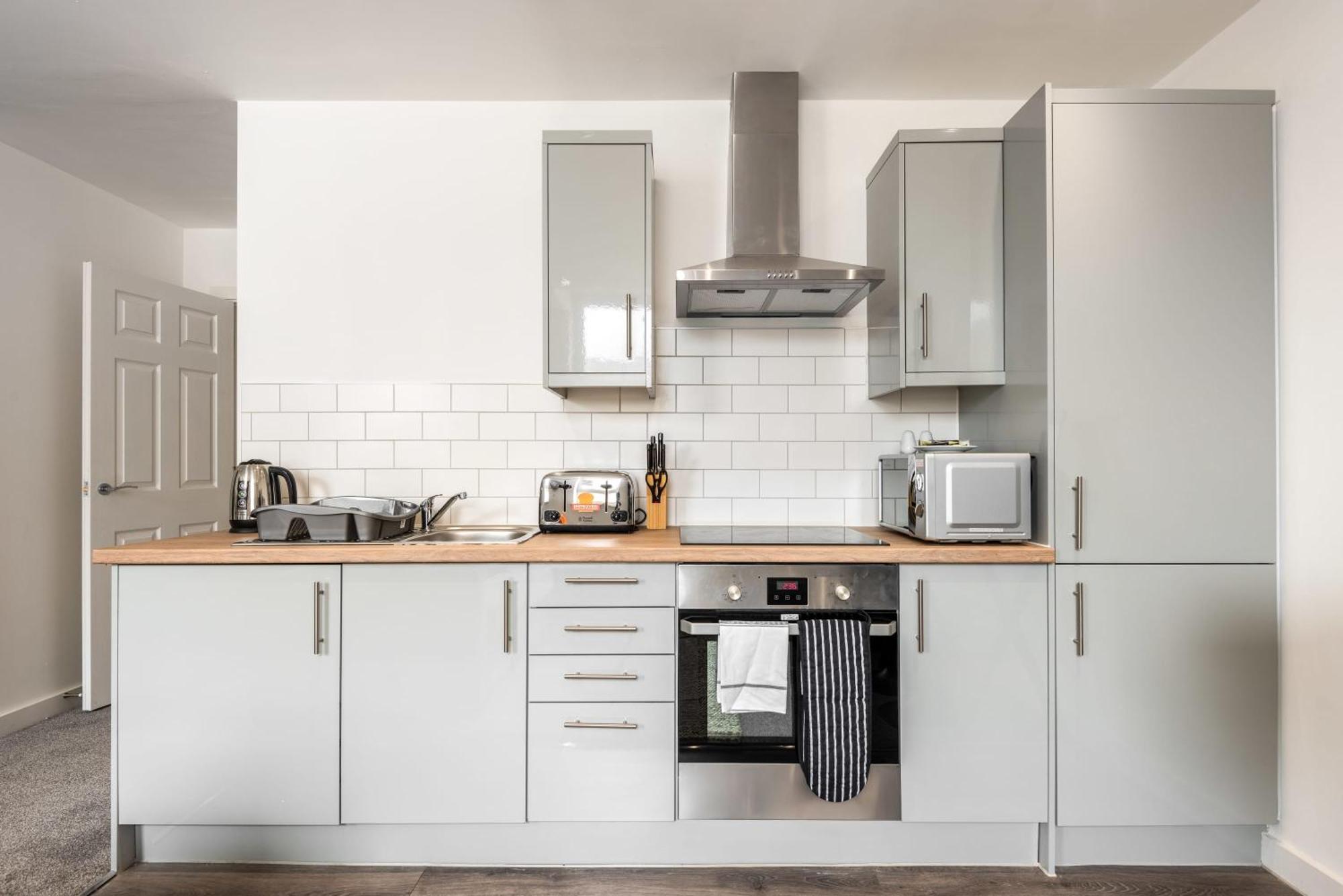 Contemporary 1 Bed Central Rotherham Studio Kültér fotó