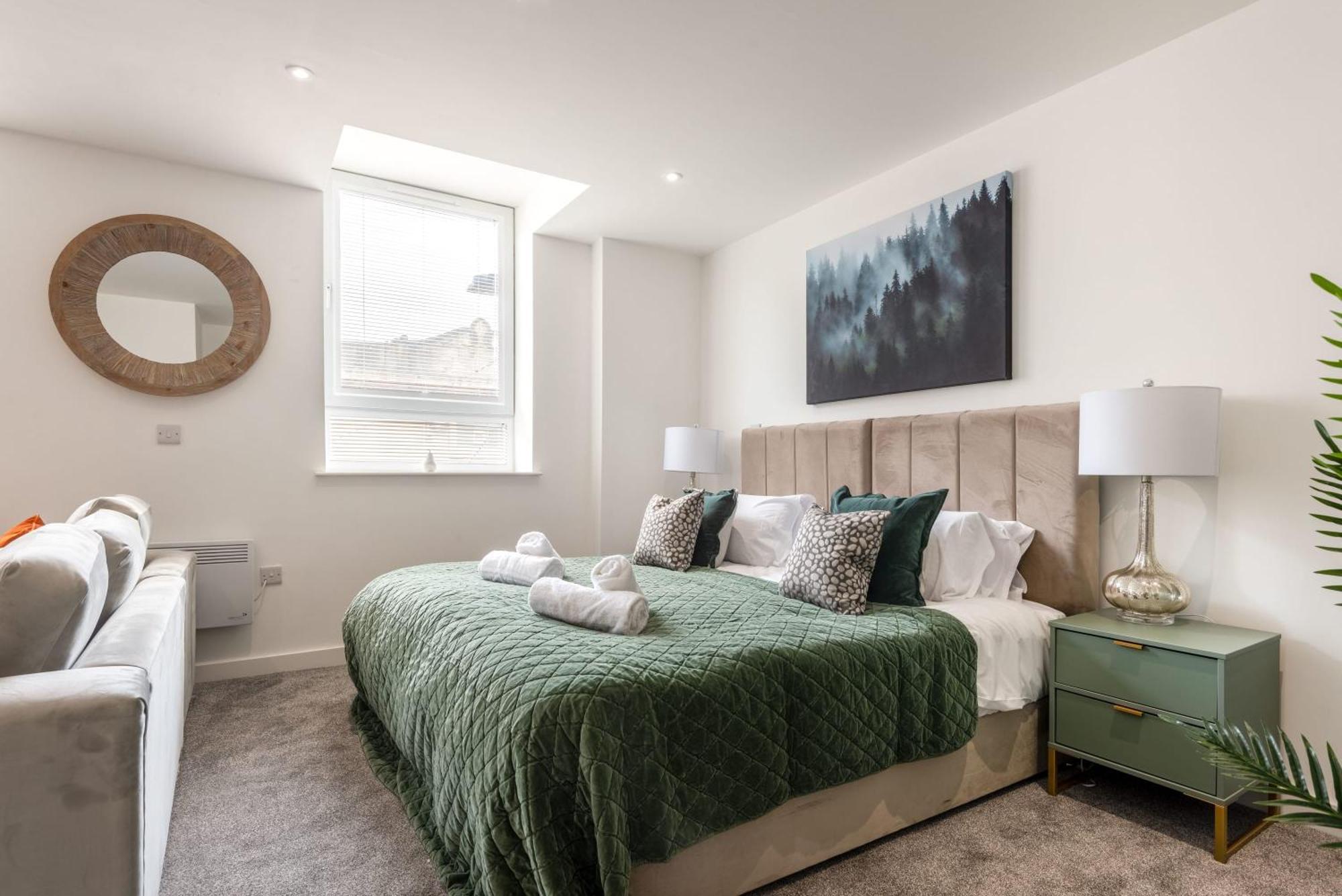 Contemporary 1 Bed Central Rotherham Studio Kültér fotó