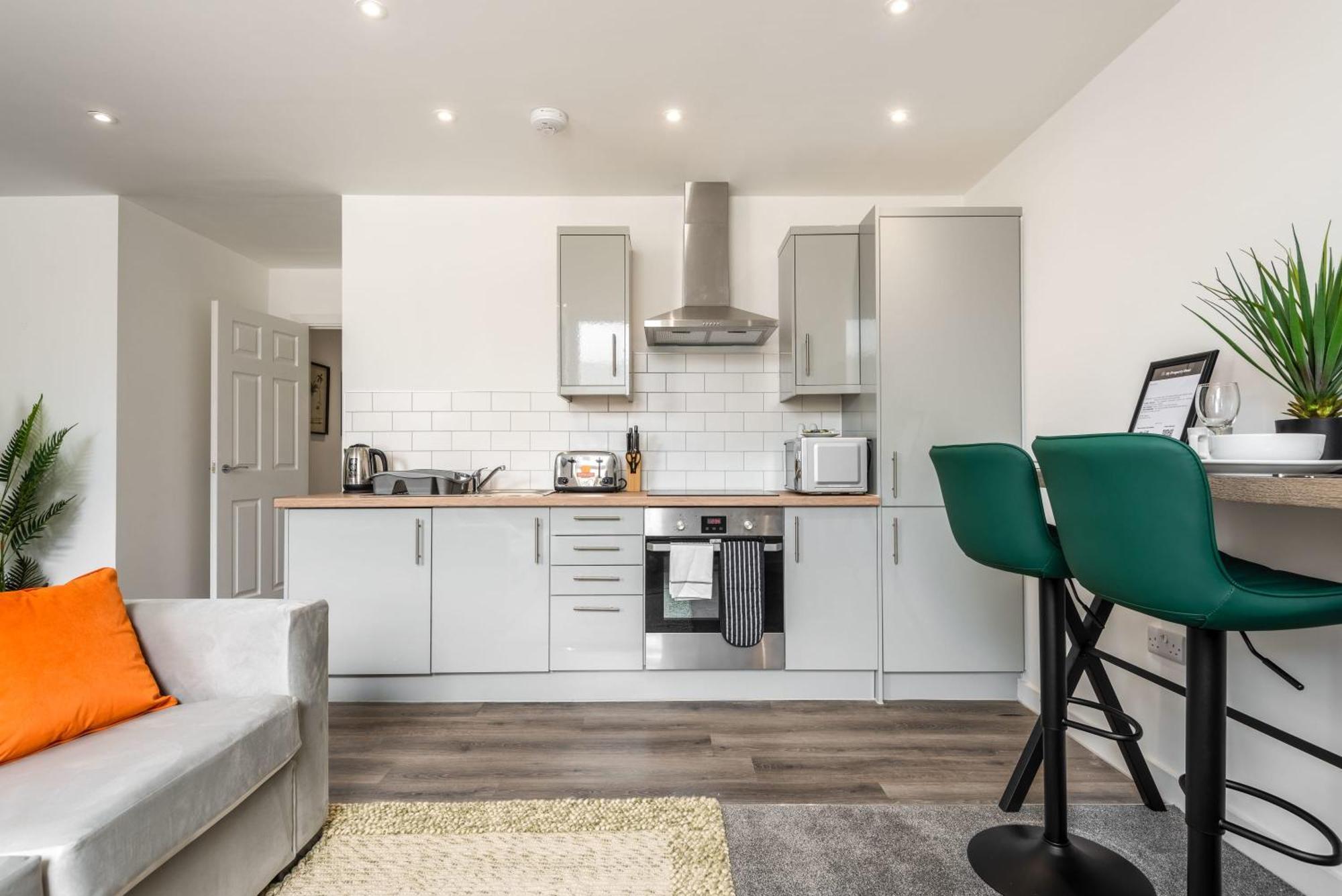 Contemporary 1 Bed Central Rotherham Studio Kültér fotó