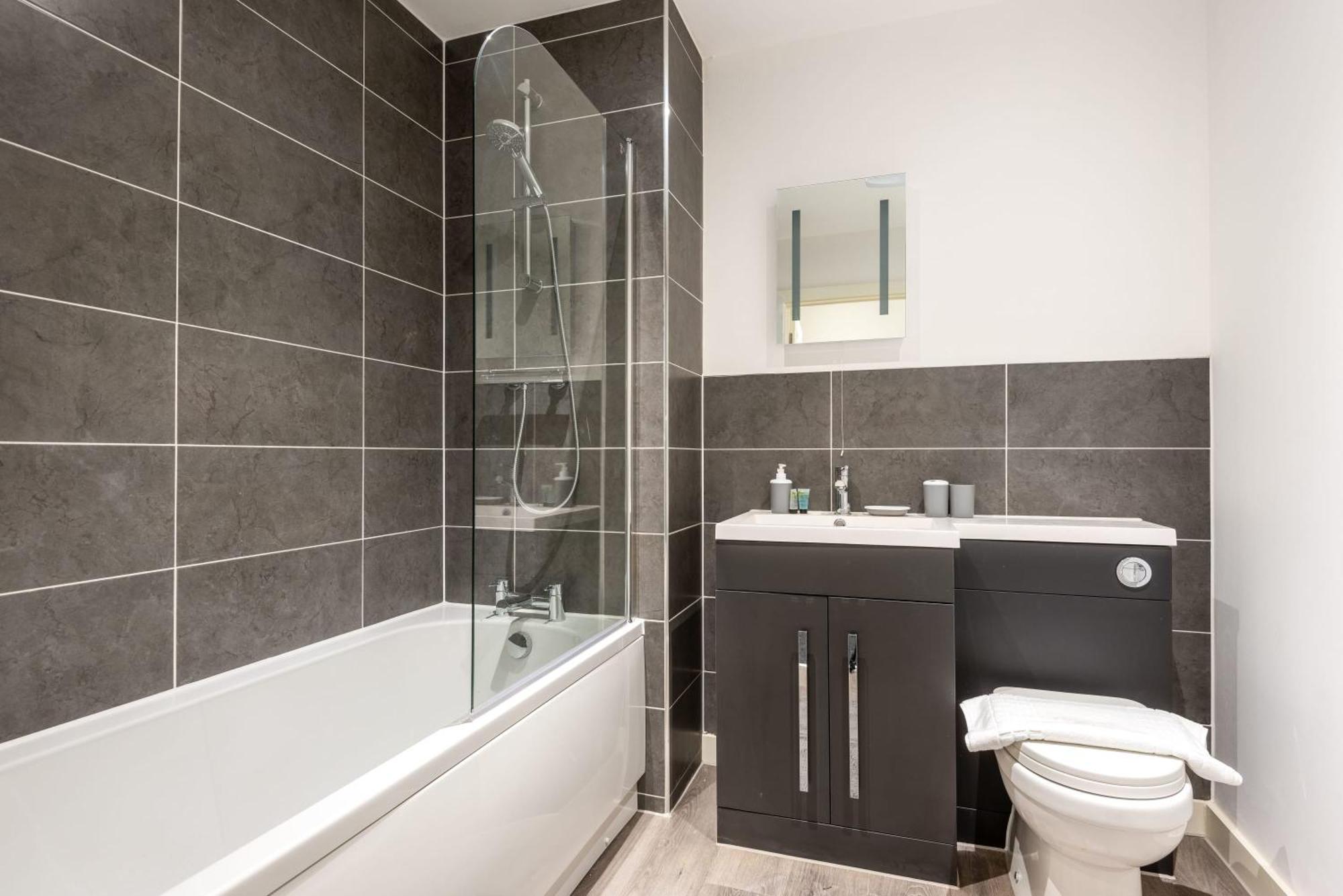 Contemporary 1 Bed Central Rotherham Studio Kültér fotó